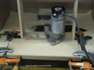 Routing-out frame to reduce weight.